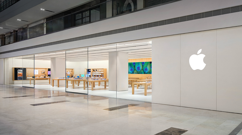  Apple’s fifth retail store in India. (Image credit - Apple)