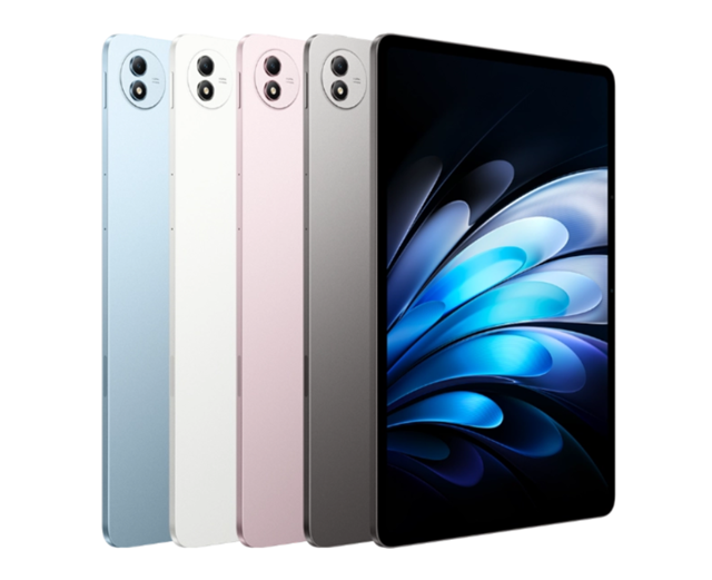 Vivo Pad 5 Pro Soft Light Edition colours. (Image credit - Vivo)