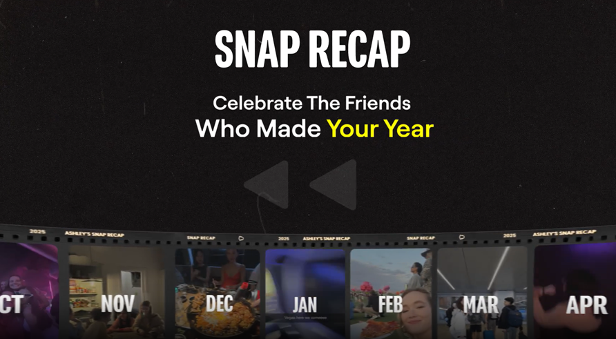 Snapchat 2025 recap. (Image credit - Snapchat)