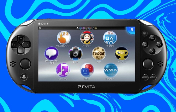 Sony PS Vita gaming console in the picture for reference. (Image source - Sony)
