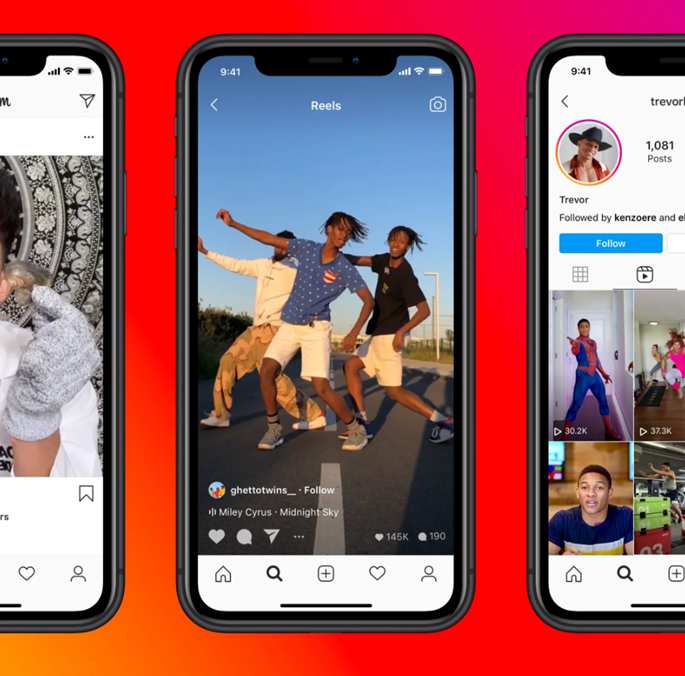  Instagram Reels are currently the most popular content form on the platform. (Image credit - Meta)