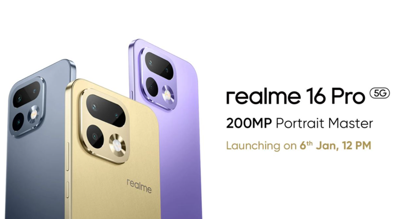  Realme 16 Pro teaser confirming launch date. (Image credit - Realme)