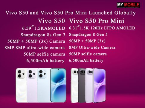 Vivo S50 and Vivo S50 Pro Mini Launched in China, Features 120Hz