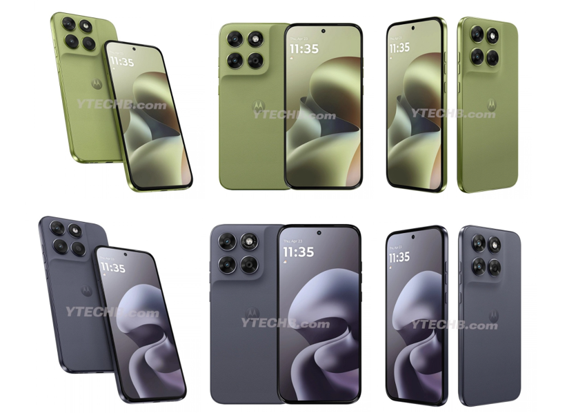 Moto G67 leaked renders. (Image credit - YTECHB)