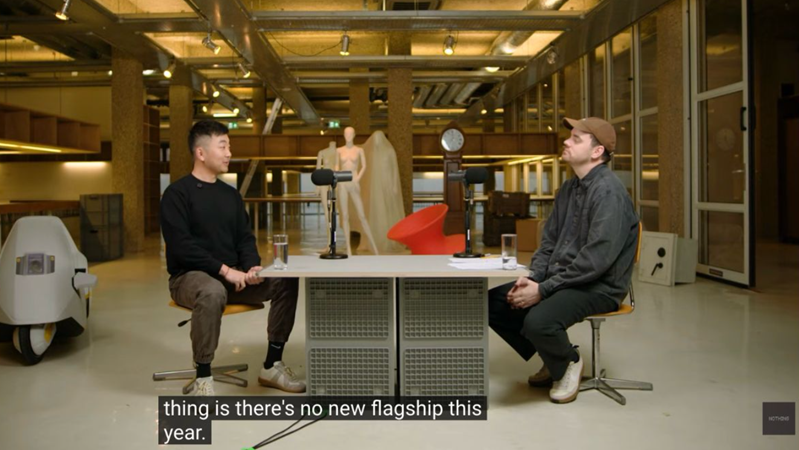 Screengrab from the newly released Nothing YouTube video. (Credit - Nothing)