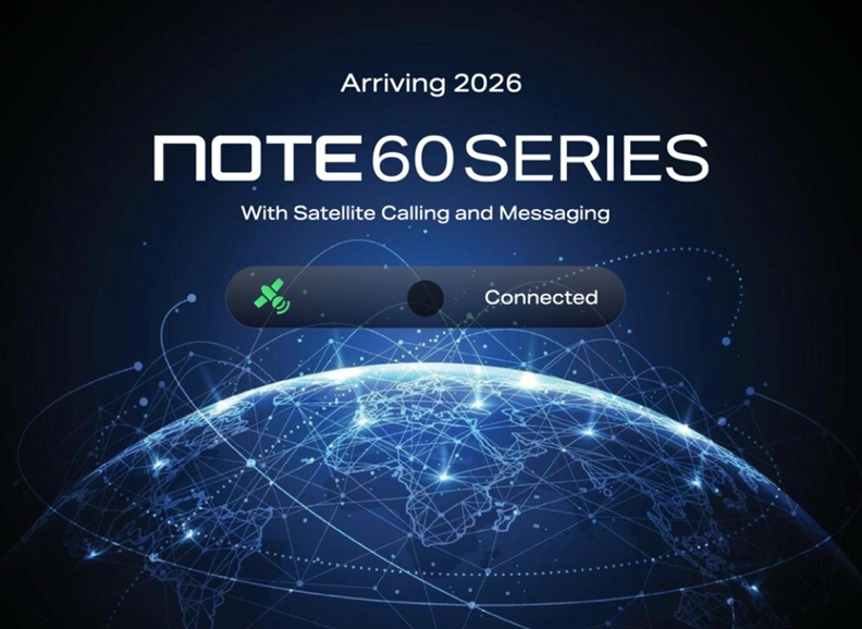 Infinix NOTE 60 Series will be arriving this year with Satellite Calling and Messaging. (Image credit - Infinix)
