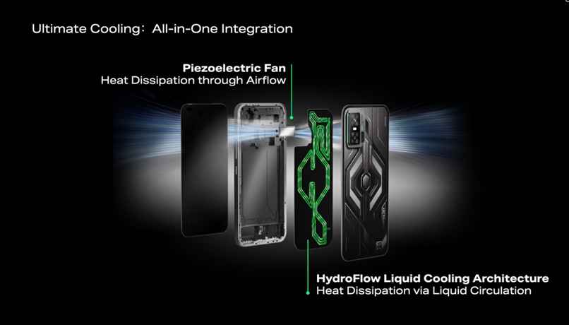 Infinix introduced all-in-One Integration Heat Dissipation and Cooling Architecture. (Image credit - Infinix)