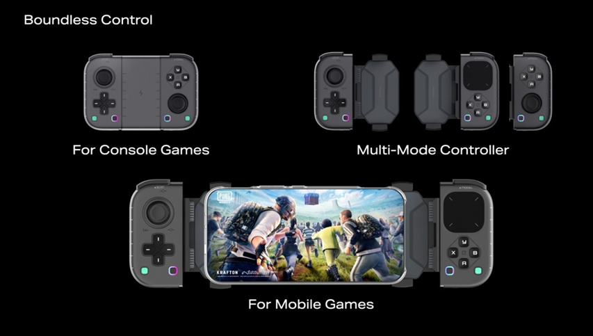 Industry-first split controller with a pressure-sensitive touchpad and ultra-low-latency connectivity designed for boundless control. (Image credit - Infinix)