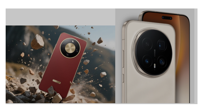 Honor Magic8 Lite (left) and Honor Magic8 Pro (right)