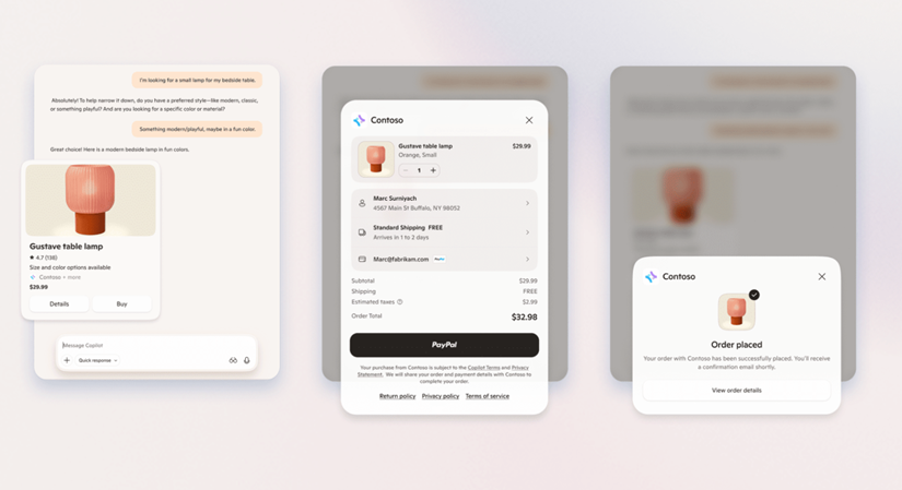 Microsoft Copilot Gets In-Chat Shopping. (Image credit - Microsoft)