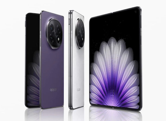 The Oppo Find N5 in the picture for reference. (Image credit - Oppo)