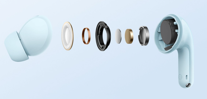 Redmi Buds 8 Lite design.