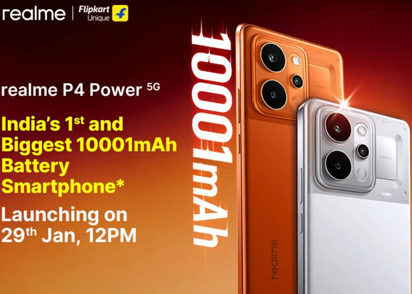 Realme P4 Power 5G India Launch Confirmed. (Image credit - Realme)