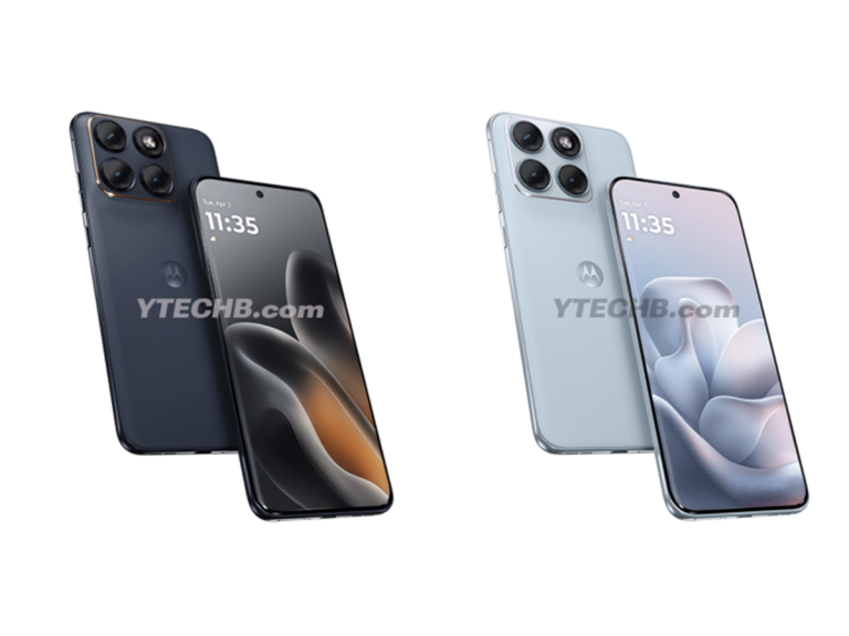 Motorola Edge 70 Fusion Renders Surface Online, Reveal Design and Colour Variants