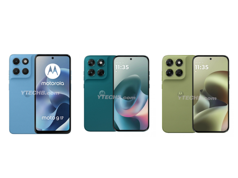 Moto G17, Moto G77 and Moto G67 Appear in Leaked Renders, Revealing Colour Lineup and Key Design Details