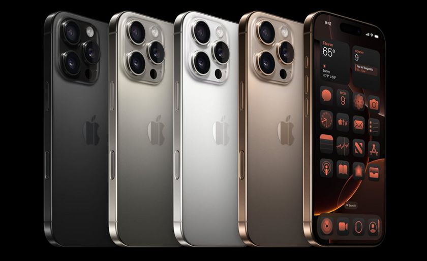 iPhone 16 Pro models. (Image credit - Apple)