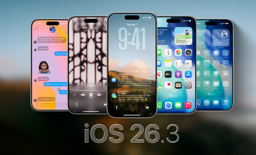 Apple Rolls Out iOS 26.3 for iPhone. (Image credit – Apple)