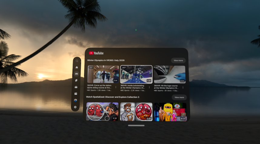 YouTube launches dedicated app for Apple Vision Pro. (Image credit - Apple)