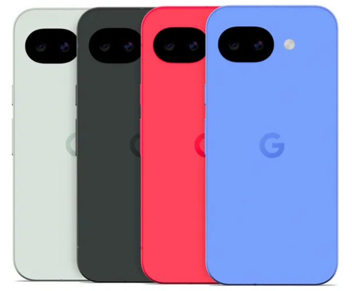 Google Pixel 10a colours. (Image credit - Google)