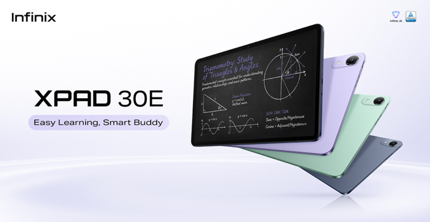 Infinix XPAD 30E has been launched officially. (Image credit - Infinix)