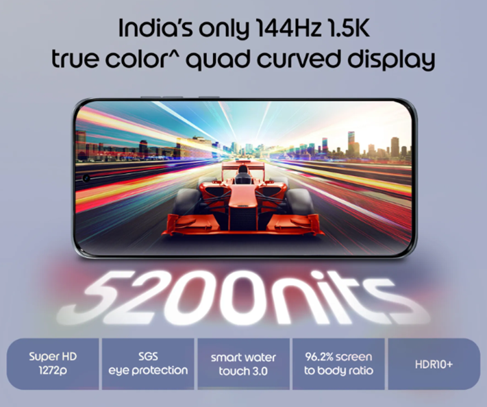 Motorola Edge 70 Fusion display features. (Image credit - Motorola)