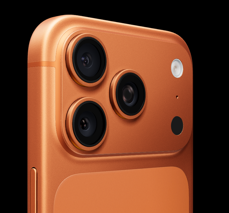 iPhone 17 Pro in the picture for reference. (Image credit - Apple)