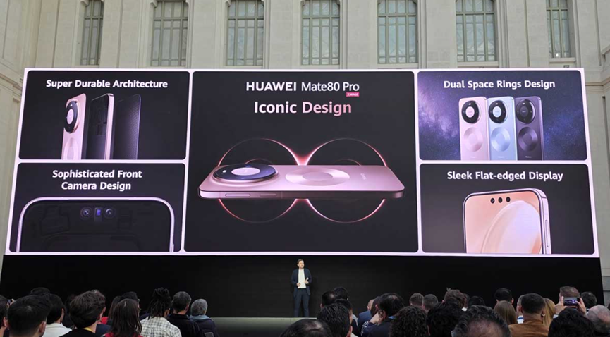 Huawei Mate 80 Pro launched at an event in Madrid. (Image credit - Huawei Central)