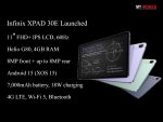 Infinix XPAD 30E Launched with 11-Inch FHD+ Display, Helio G80, AI Tutor and 7,000mAh Battery