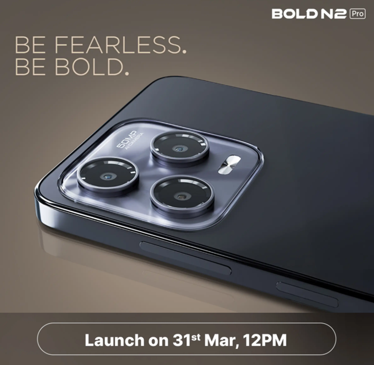 Lava Bold N2 Pro 4G India launch date confirmed. (Image credit - Lava)