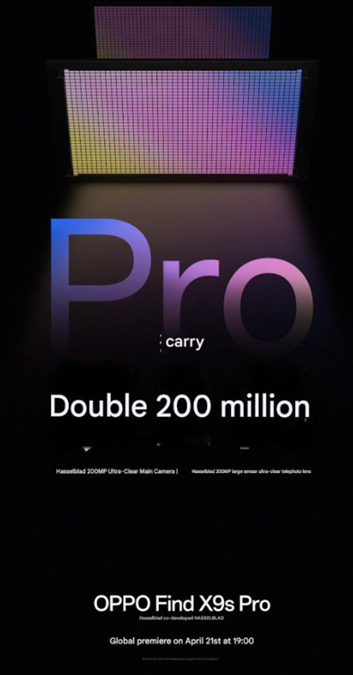 Oppo Find X9s Pro. (Image credit - Oppo)