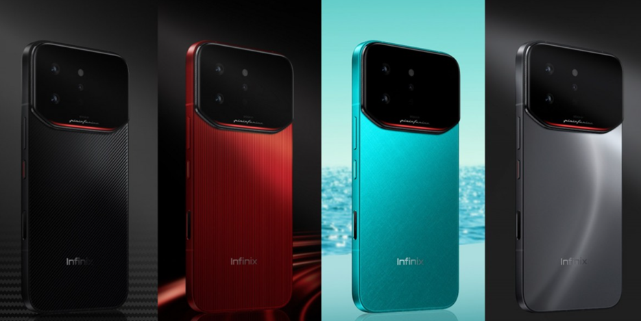 Infinix Note 60 Ultra colours. (Image credit - Infinix)
