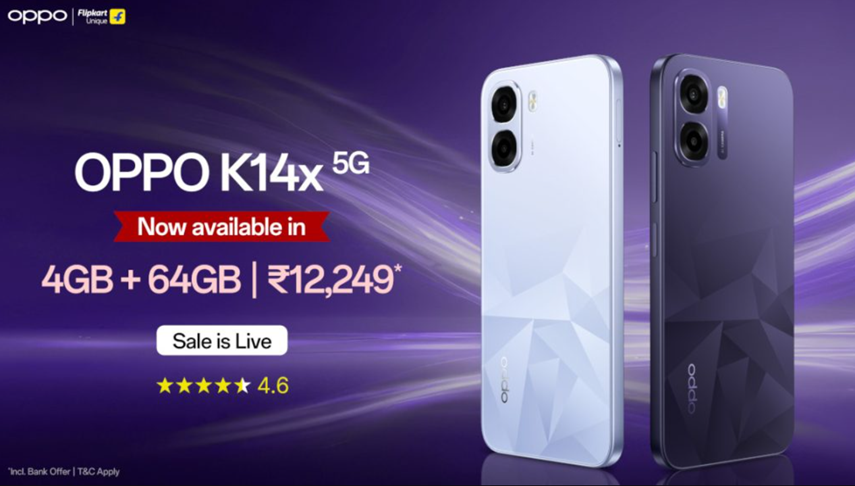 Oppo K14x 5G has a new variant now. (Image credit - Oppo)