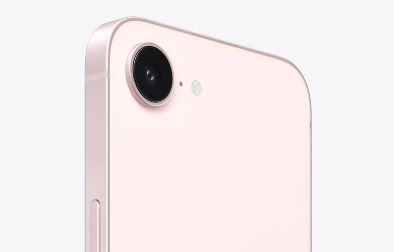iPhone 17e features a 48-megapixel rear camera. (Image credit - Apple)