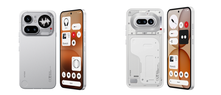 Nothing Phone (4a) Pro (left) and Nothing Phone (4a) (right). (Image credit - Nothing)