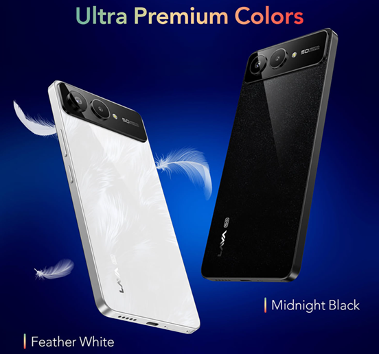 Lava Bold 2 5G colours (Image credit - Lava)