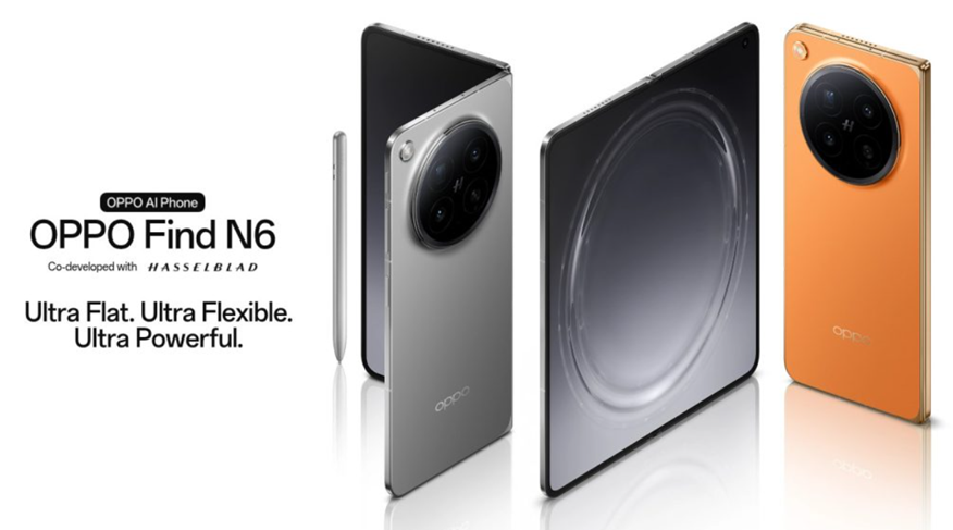 Oppo Find N6 Foldable with “Zero Feel” Crease launched in China. (Image credit - Oppo)