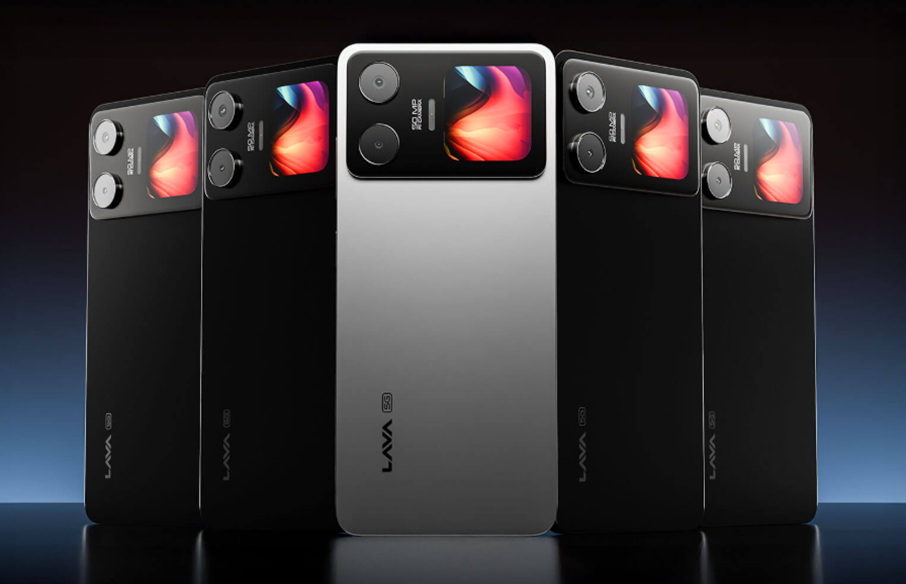 Lava Blaze Duo 3 in the picture. (Image credit - Lava)