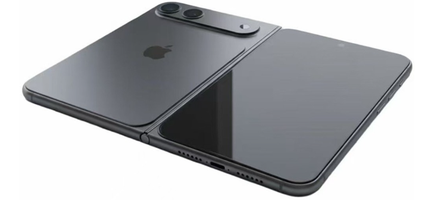 iPhone Fold CAD renders.