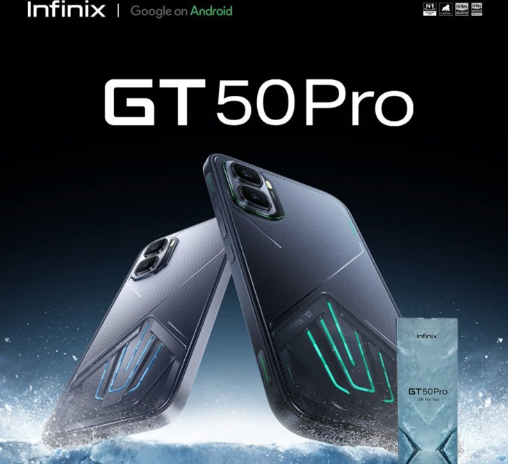 Infinix GT 50 Pro India launch hinted at. (Image credit - @Gadgetsdata on X)