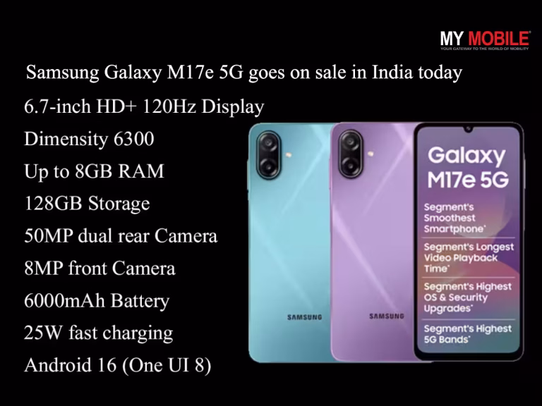 Samsung Galaxy M17e 5G Goes on Sale in India Today – Specs, Prices and Availability