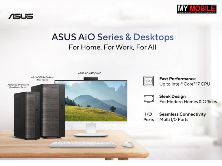 ASUS Launches V501 Desktop and AiO V400series :Price, Availability & Features