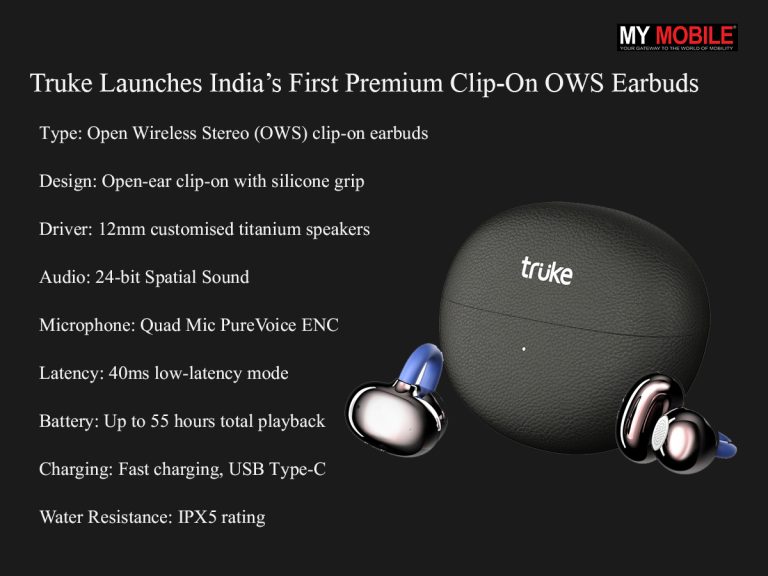 Truke Launches India’s First Premium Clip-On OWS Earbuds Under Rs 2,000 with TruClips