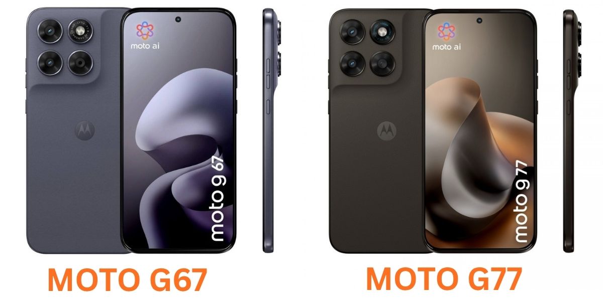 Moto G67 and Moto G77