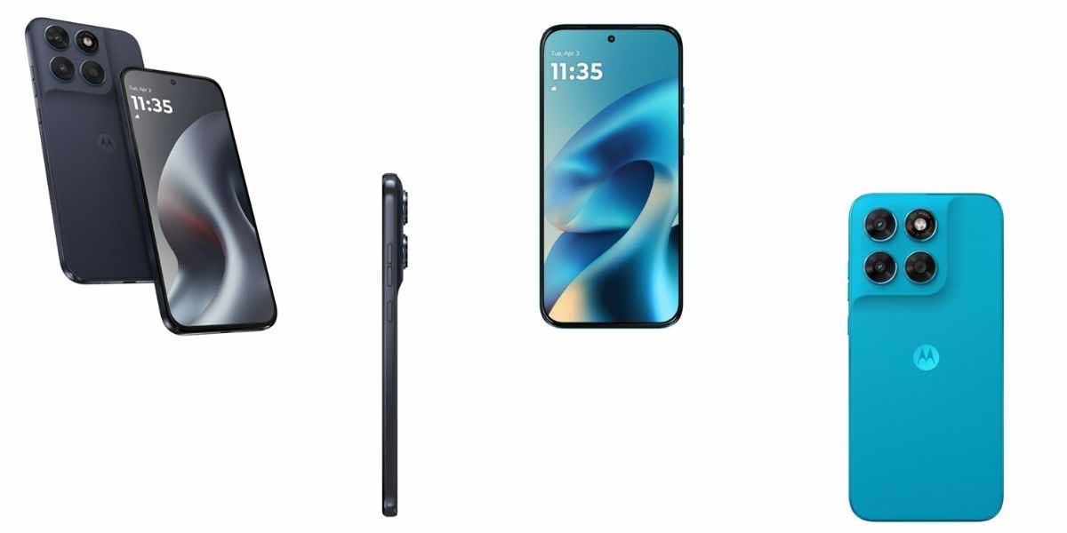 Moto G87’s official looking renders. (Image credit - @evleaks on X)