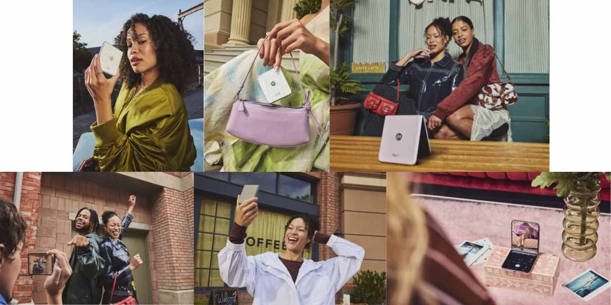 Motorola Razr 70 marketing images leaked. (Image credit - @evleaks on X)