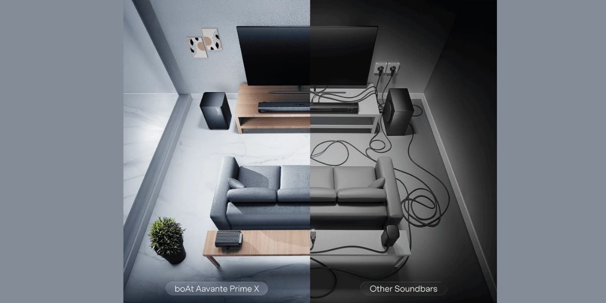 The wireless setup of boAt Aavante Prime X reduces cable clutter