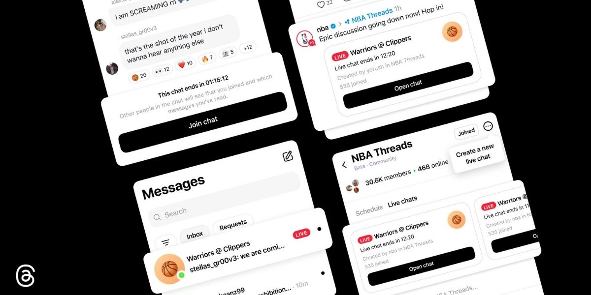 Threads Taps Real-Time Community Engagement with Live Event Group Chats (Pic Credit: @AlternativeTo on X)