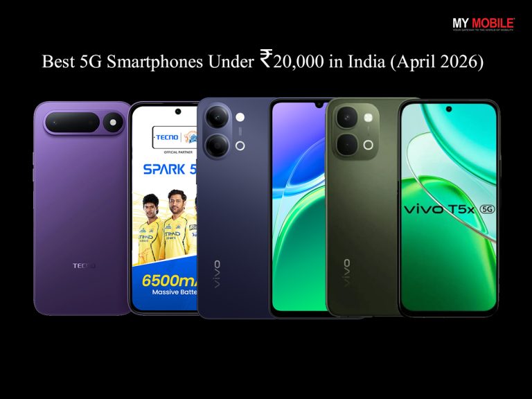 Best 5G Smartphones Under ₹20,000 in India (April 2026) – Tecno Spark 50 5G, Vivo Y21 5G, iQOO Z11x 5G and More