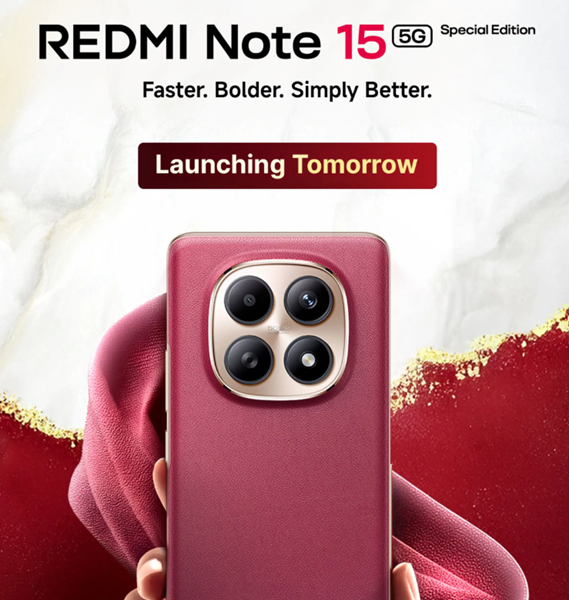 Redmi Note 15 SE 5G India launch set for tomorrow. (Image credit - Redmi)