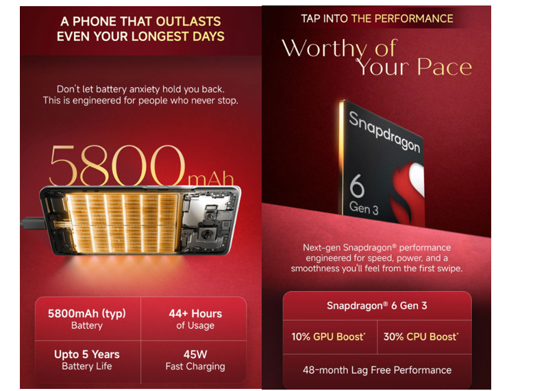 Redmi Note 15 SE 5G details have been updated on the Flipkart microsite. (Image credit - Redmi)